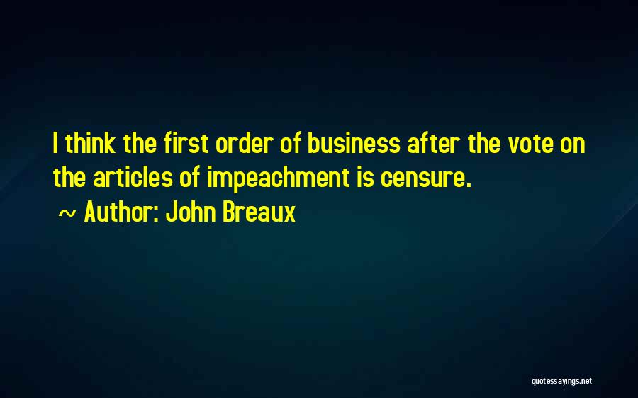 John Breaux Quotes 1490269