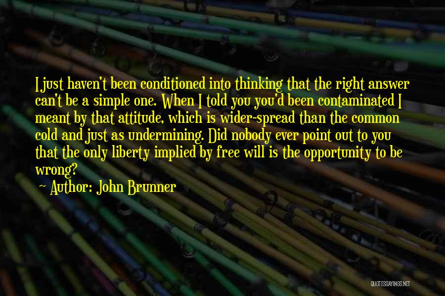 John Brunner Quotes 1482081
