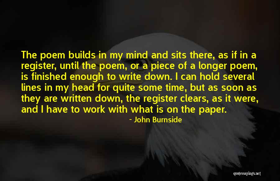 John Burnside Quotes 2194645 John Burnside Quotes 2194645