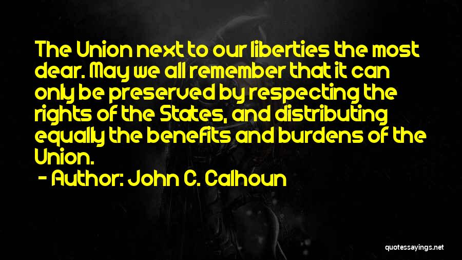 John C. Calhoun Quotes 1308643