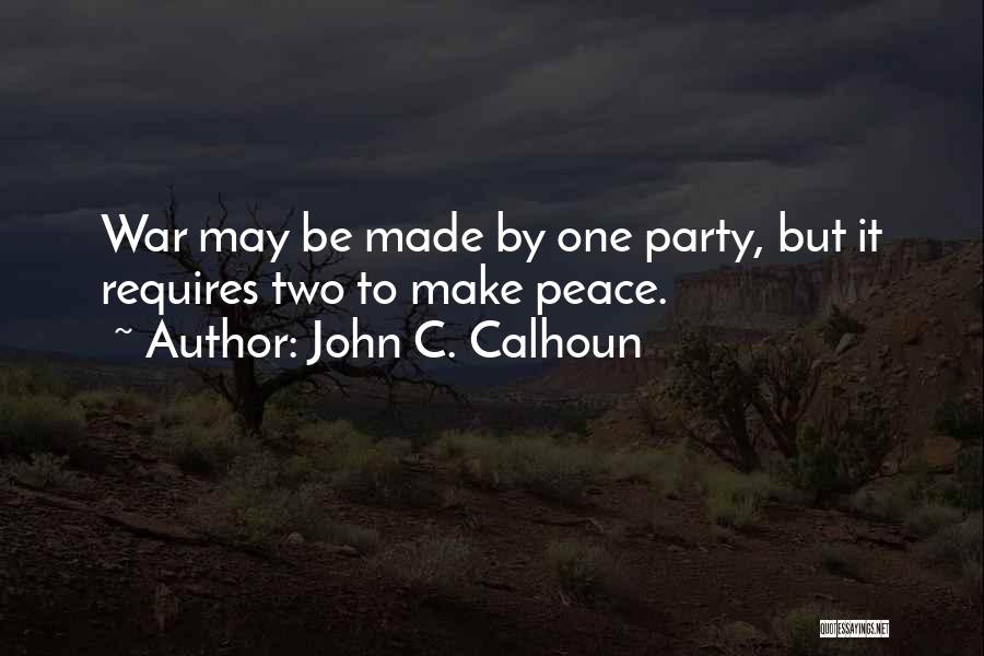 John C. Calhoun Quotes 1752218