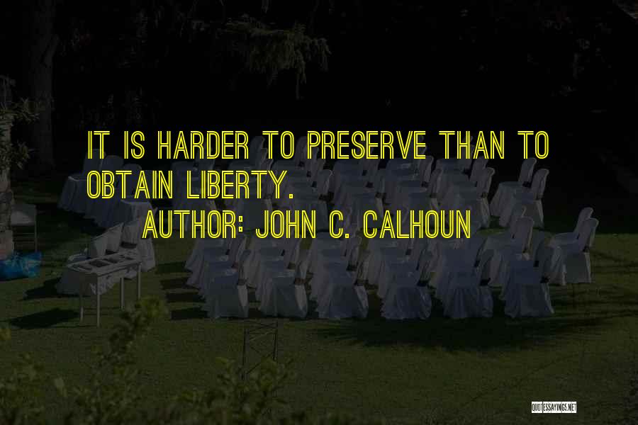 John C. Calhoun Quotes 190391