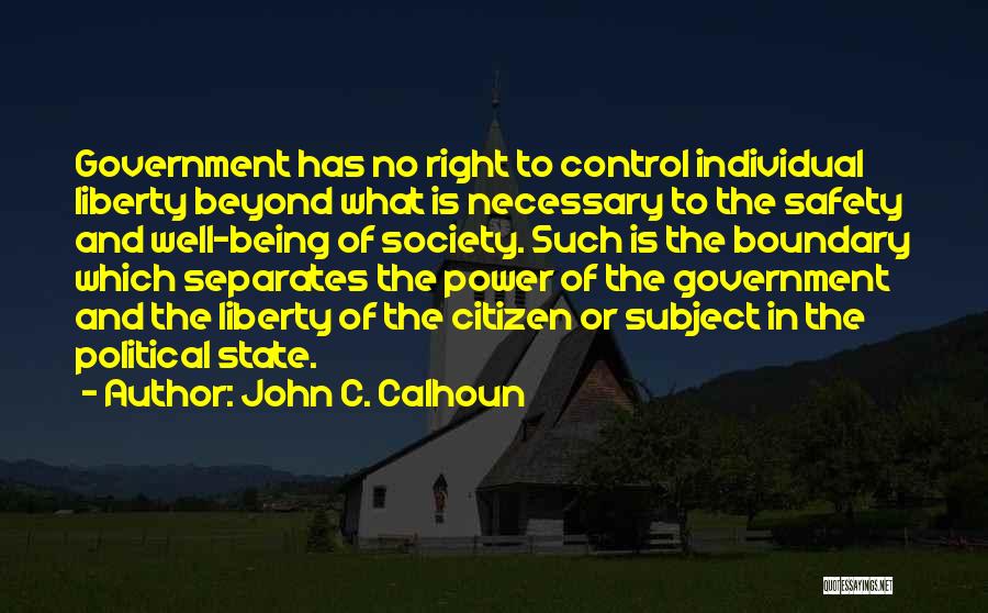 John C. Calhoun Quotes 210327