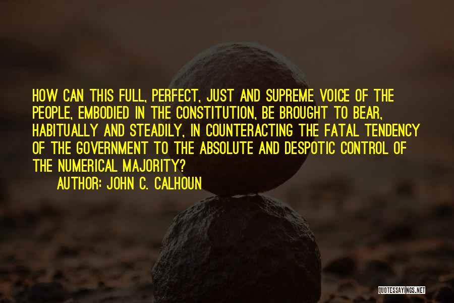 John C. Calhoun Quotes 273241