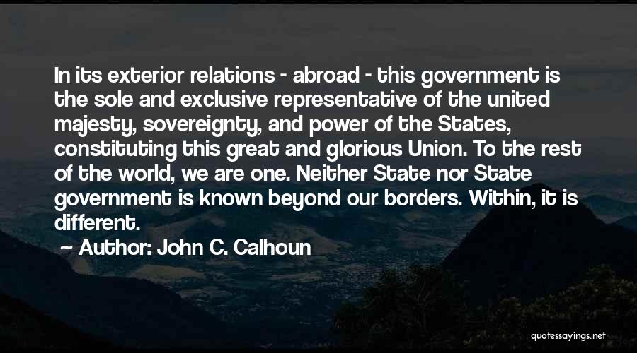 John C. Calhoun Quotes 316356