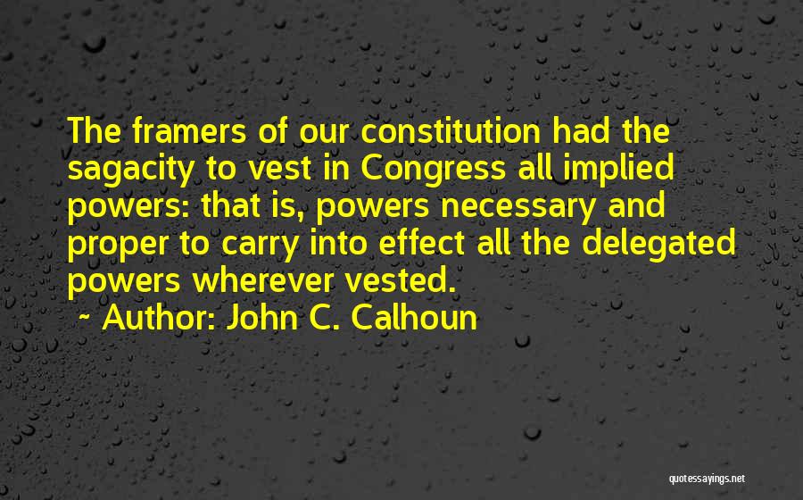 John C. Calhoun Quotes 492963