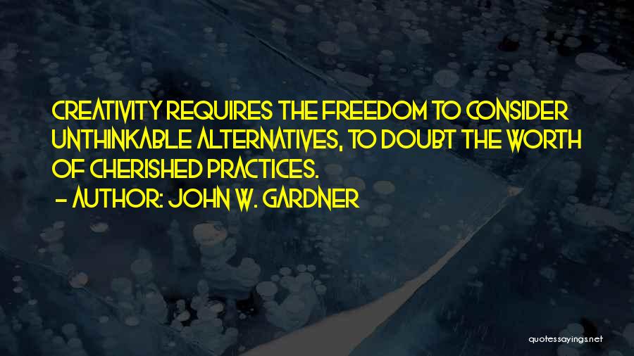 John C Gardner Quotes By John W. Gardner