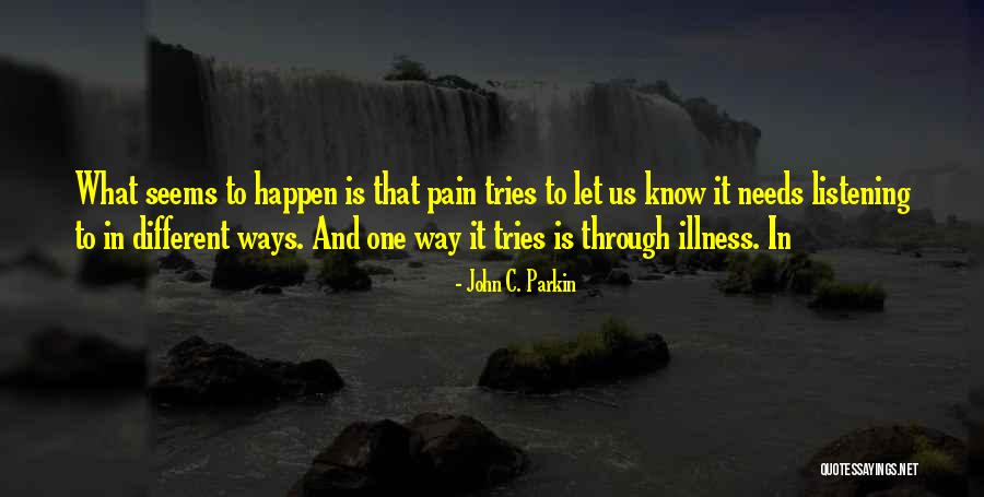 John C. Parkin Quotes 133407 John C. Parkin Quotes 133407