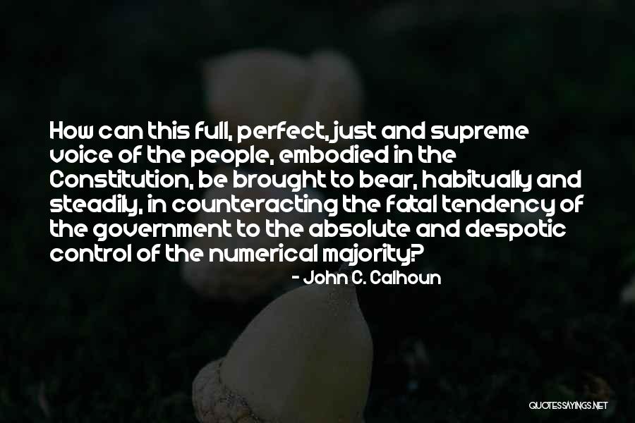 John Calhoun Quotes By John C. Calhoun John Calhoun Quotes By John C. Calhoun