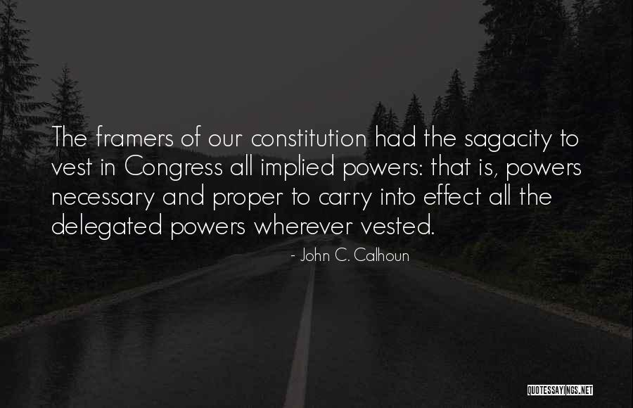 John Calhoun Quotes By John C. Calhoun John Calhoun Quotes By John C. Calhoun