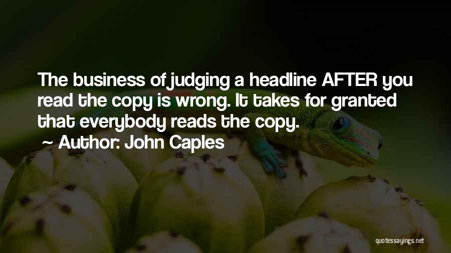 John Caples Quotes 1650636
