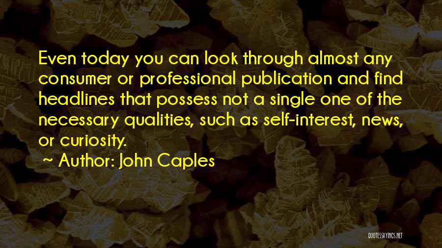 John Caples Quotes 2060175