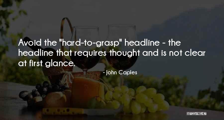 John Caples Quotes 316798 John Caples Quotes 316798