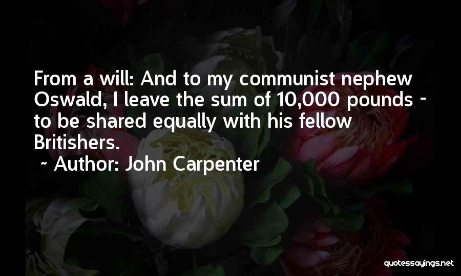 John Carpenter Quotes 570648