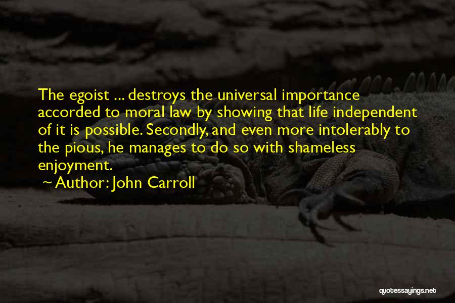 John Carroll Quotes 846747