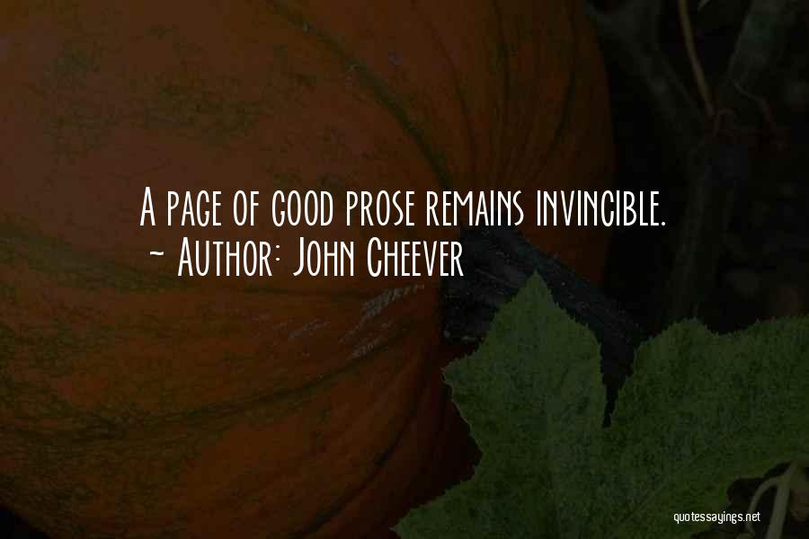 John Cheever Quotes 431599