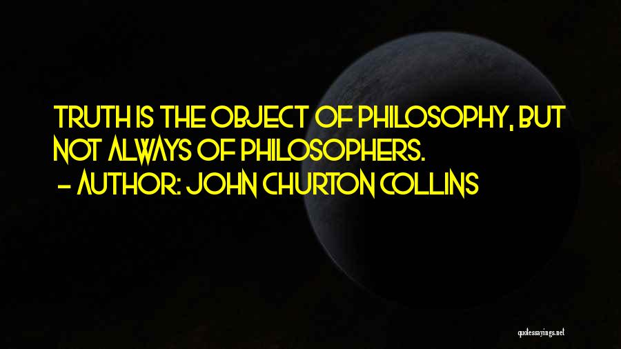 John Churton Collins Quotes 1684136