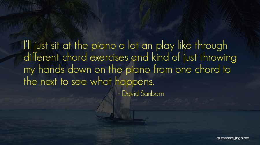 John Cleese Clockwise Quotes By David Sanborn John Cleese Clockwise Quotes By David Sanborn