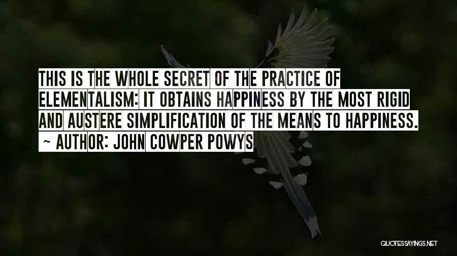 John Cowper Powys Quotes 1732422