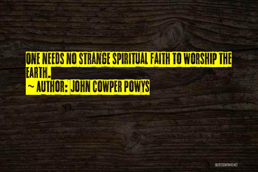 John Cowper Powys Quotes 568309