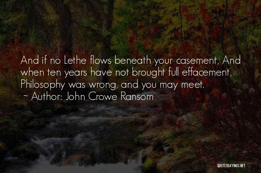 John Crowe Ransom Quotes 1407065