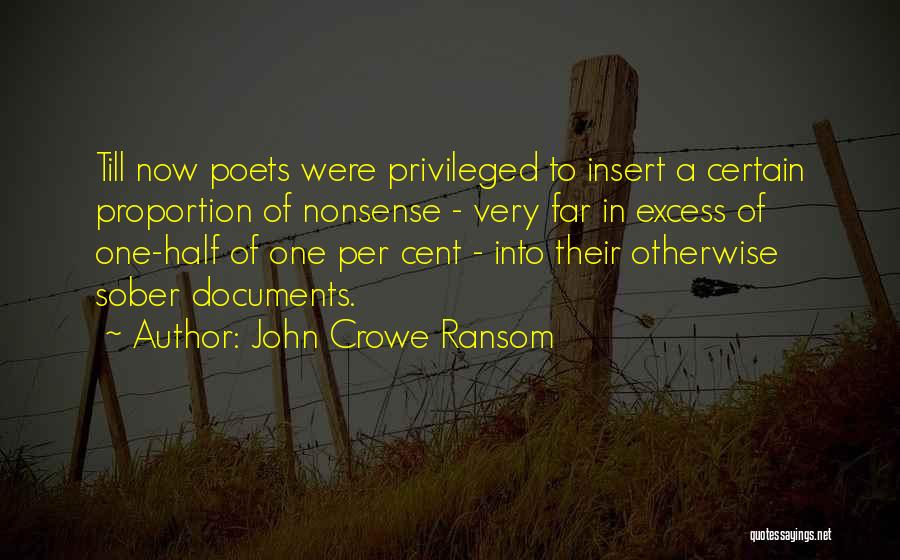 John Crowe Ransom Quotes 207218