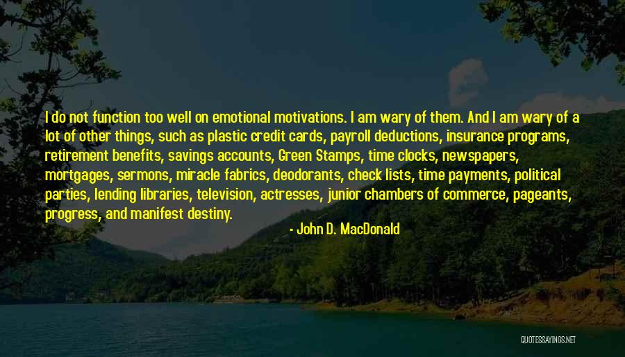 John D. MacDonald Quotes 1126791