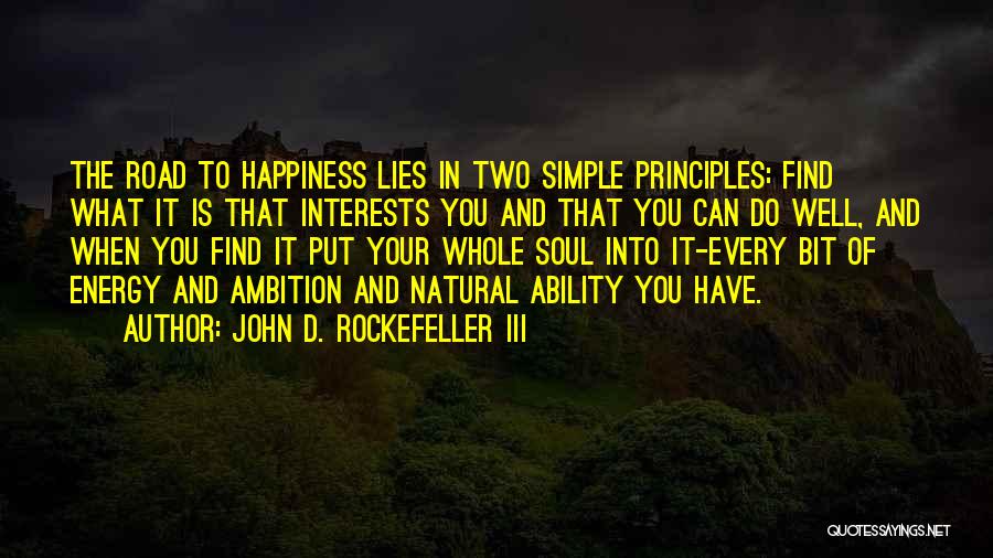 John D. Rockefeller III Quotes 1666763