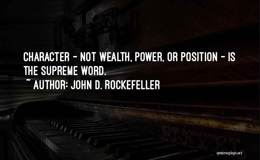 John D. Rockefeller Quotes 1279779