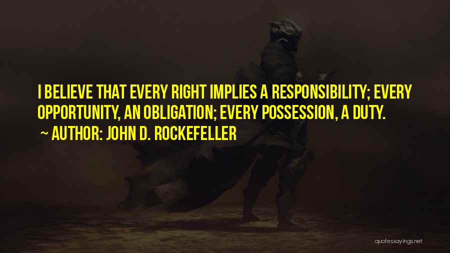 John D. Rockefeller Quotes 380138