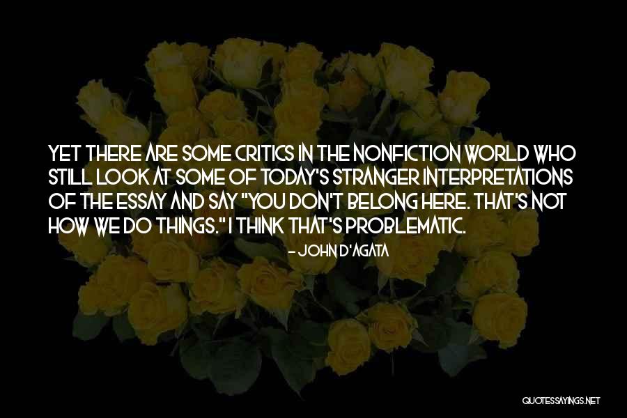 John D'Agata Quotes 2086593