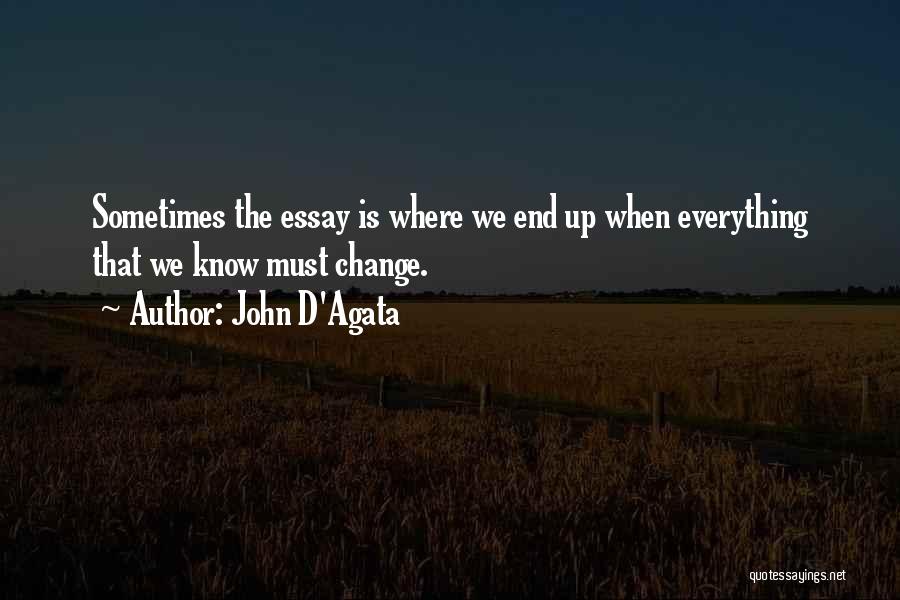 John D'Agata Quotes 644877