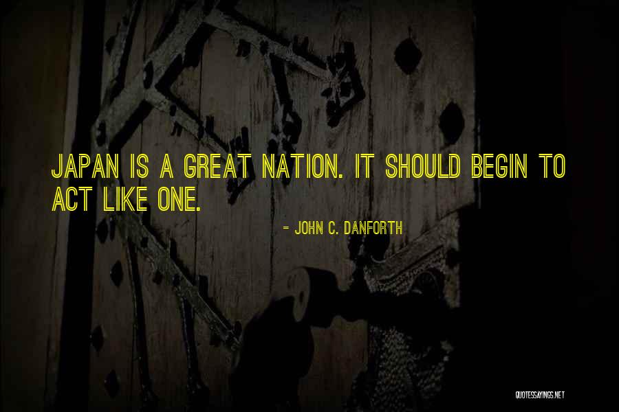 John Danforth Quotes By John C. Danforth