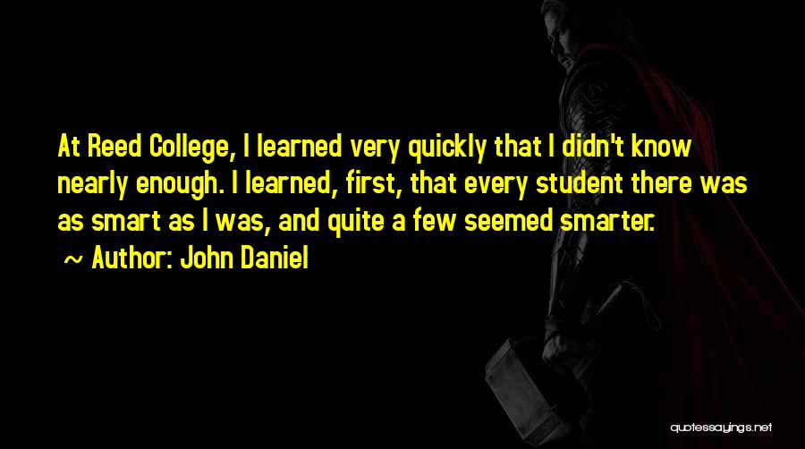 John Daniel Quotes 948266