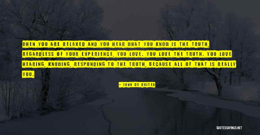 John De Ruiter Quotes 1111190 John De Ruiter Quotes 1111190