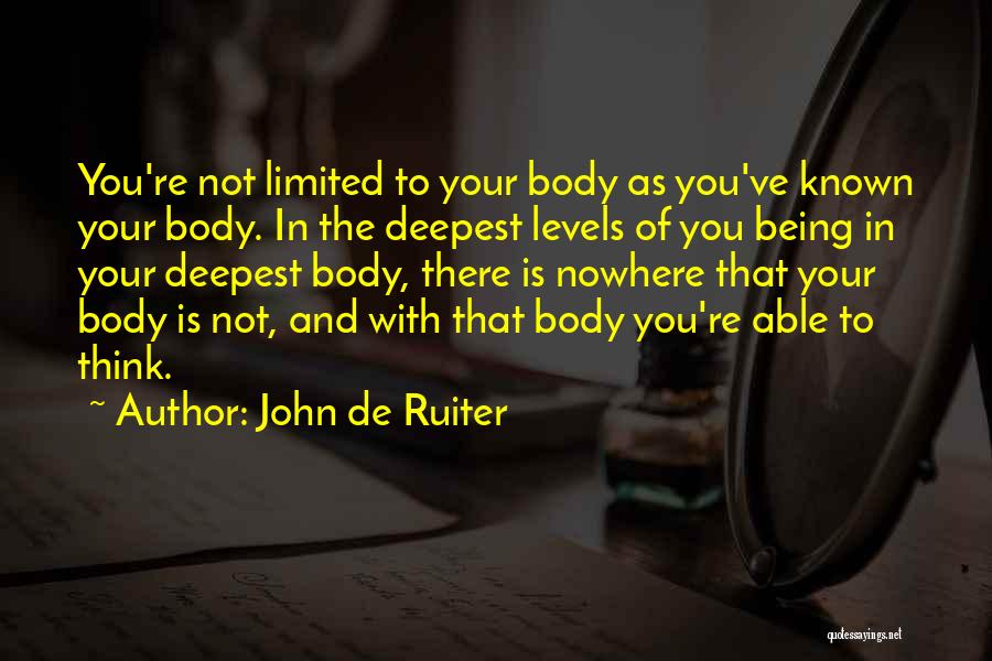 John De Ruiter Quotes 1362588