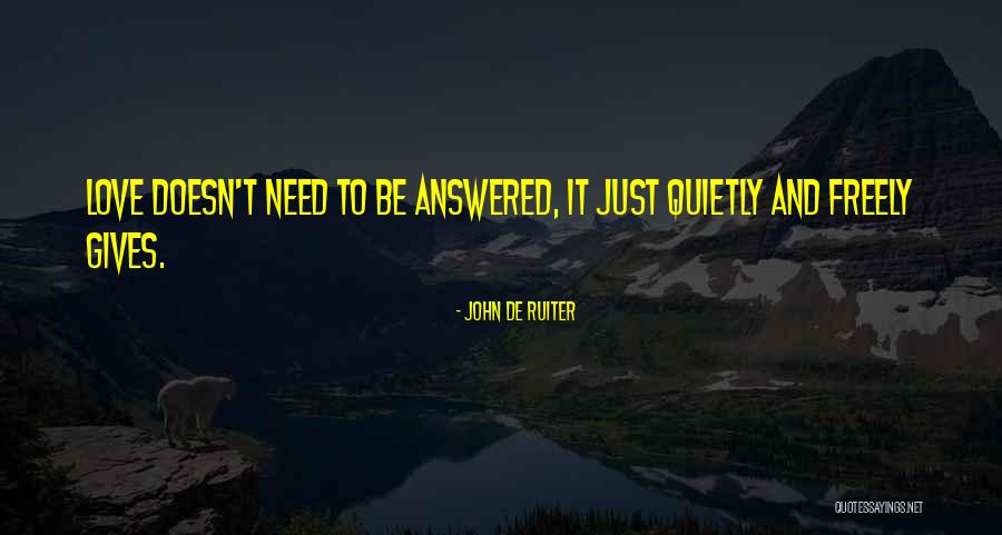 John De Ruiter Quotes 492160 John De Ruiter Quotes 492160