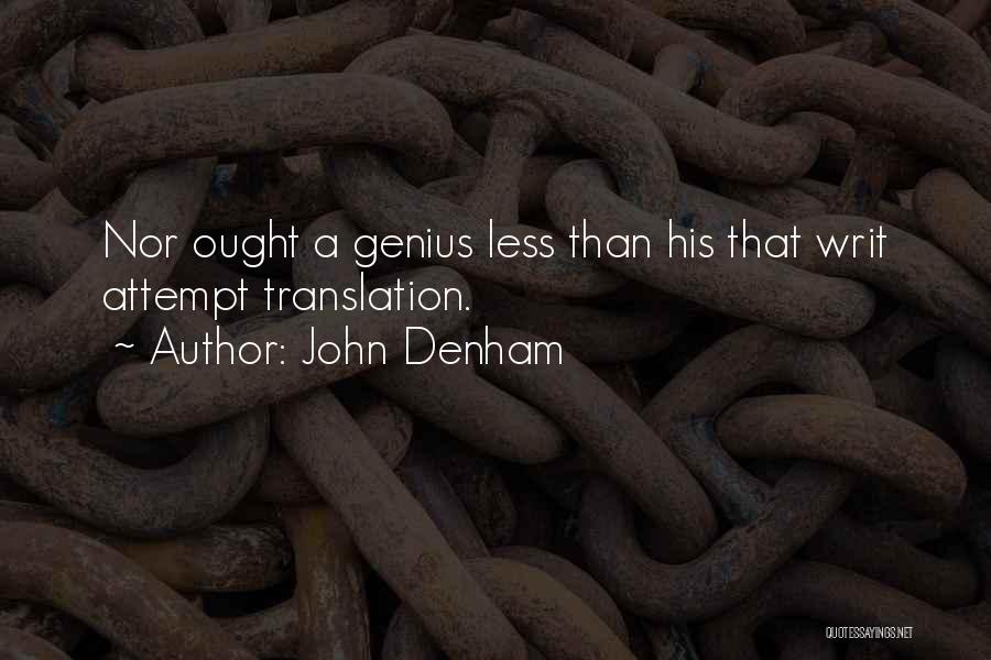 John Denham Quotes 1108842
