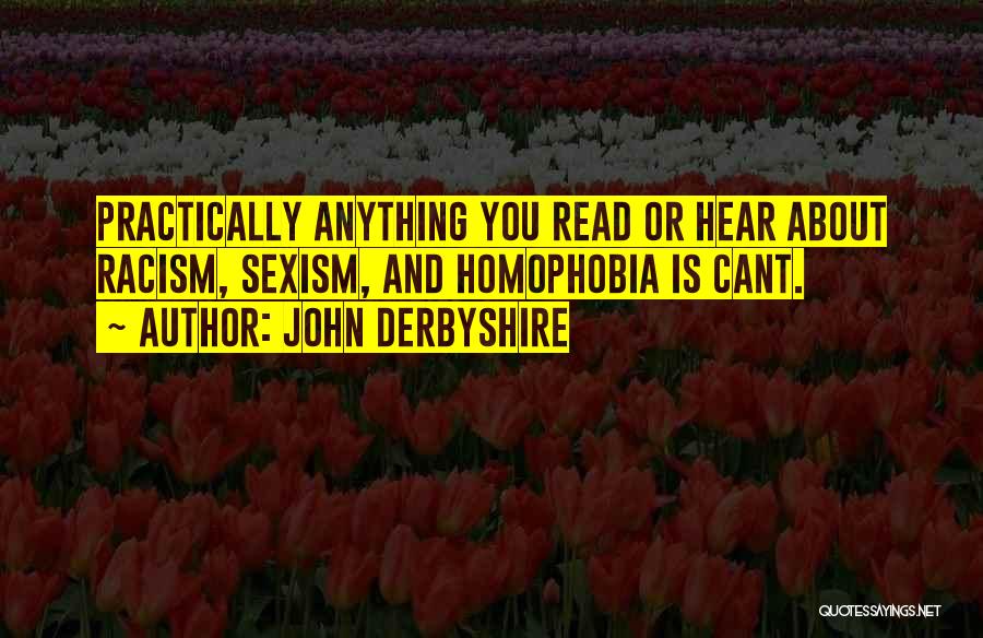John Derbyshire Quotes 181800