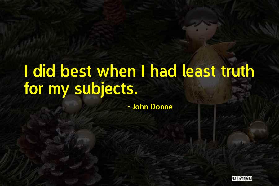 John Donne Poetry Quotes By John Donne