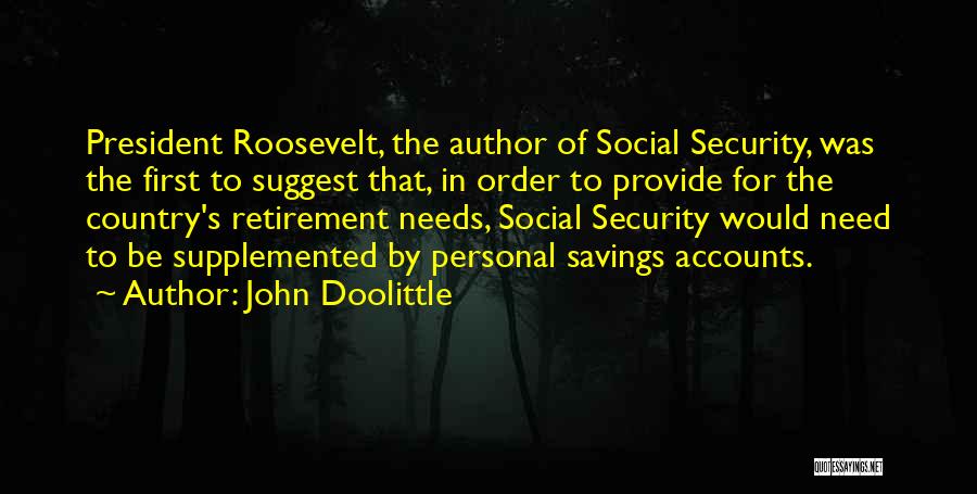 John Doolittle Quotes 172200