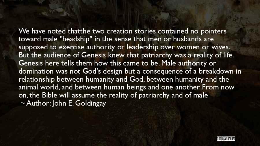 John E. Goldingay Quotes 80527