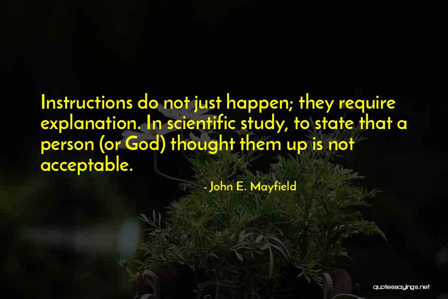 John E. Mayfield Quotes 1860307 John E. Mayfield Quotes 1860307