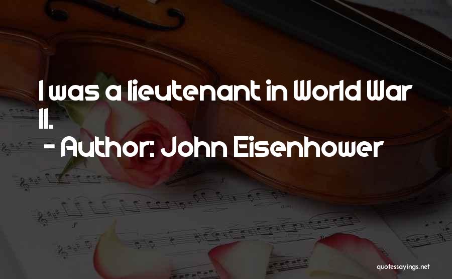 John Eisenhower Quotes 331652