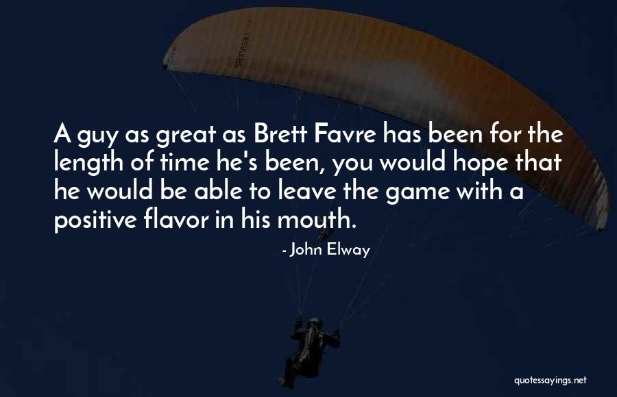 John Elway Quotes 1829985