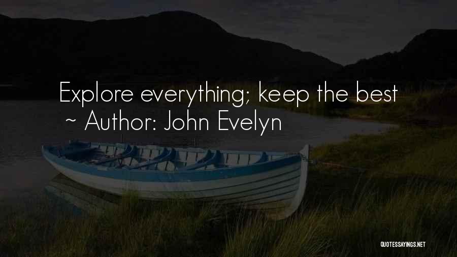 John Evelyn Quotes 809291