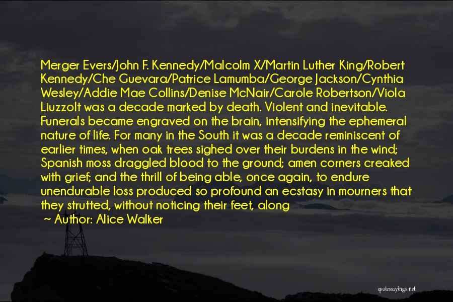 John F Kennedy's Death Quotes By Alice Walker