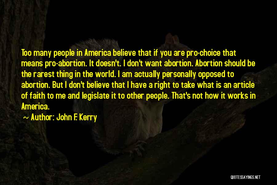 John F. Kerry Quotes 1389193