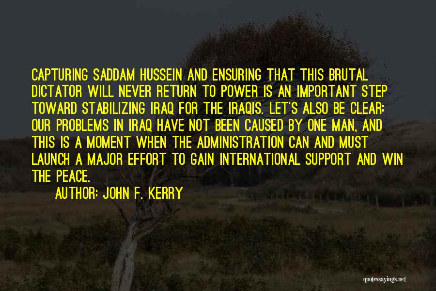 John F. Kerry Quotes 1696597