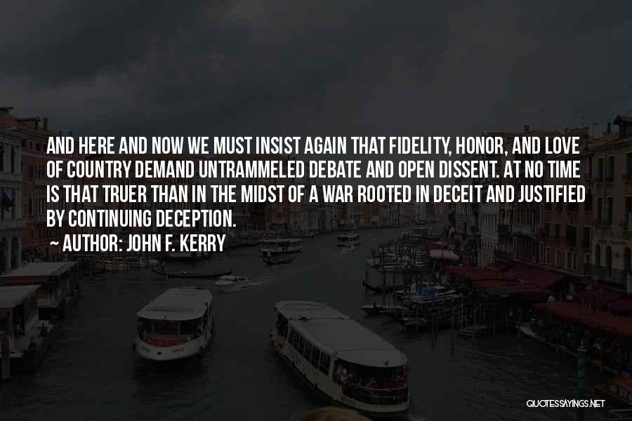 John F. Kerry Quotes 707928